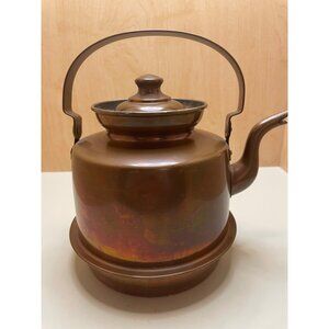 Vtg Copper Pot from Sweden with Classic Gooseneck. Excellent Condition